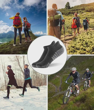 3 Paar Sportsokken Enkelsokken Heren Dames - Ademend & Comfortabel voor Fitness, Hardlopen & Outdoor
