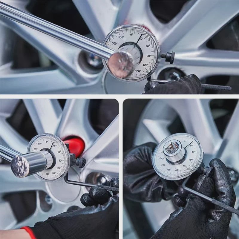 Momentsleutel met Gradenmeter - Precisie voor Autoreparatie