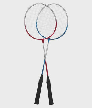 Draagbare Badminton Set met Net, 4 Rackets en Draagtas - Ideaal voor Buiten en Binnen