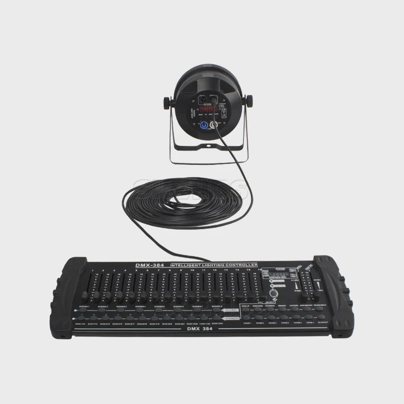 10 Meter DMX Kabel voor Podiumverlichting - LED Par, Moving Head & Beam Lamp