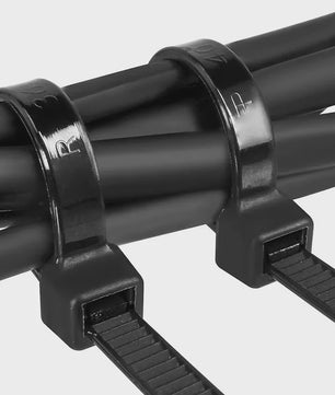 100x Zwarte Kabelbinders: Sterk, UV-bestendig & Zelfsluitend voor Thuis & Kantoor Kabelbeheer