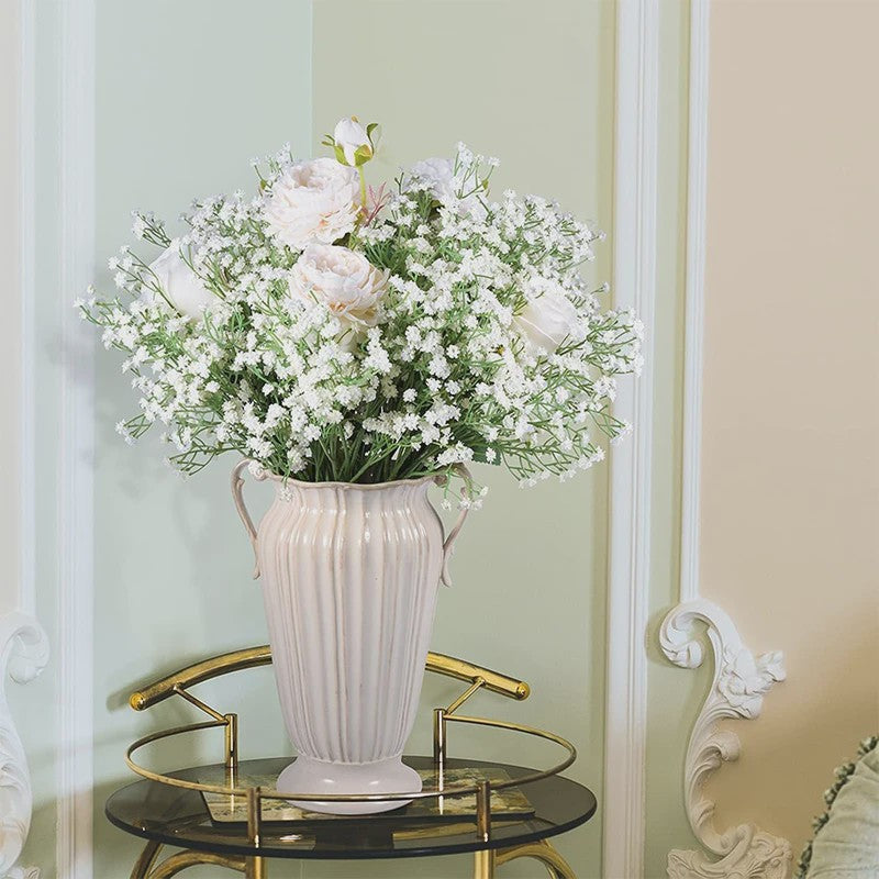 Kunst Gipsenkruid Bloemen (Gypsophila) - 63cm - Decoratie voor Bruiloft, Feest & Huis