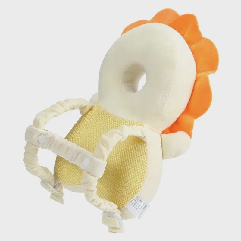 Baby Hoofdbeschermer Rugzak - Veilig Leren Lopen met Schattig Dieren Design