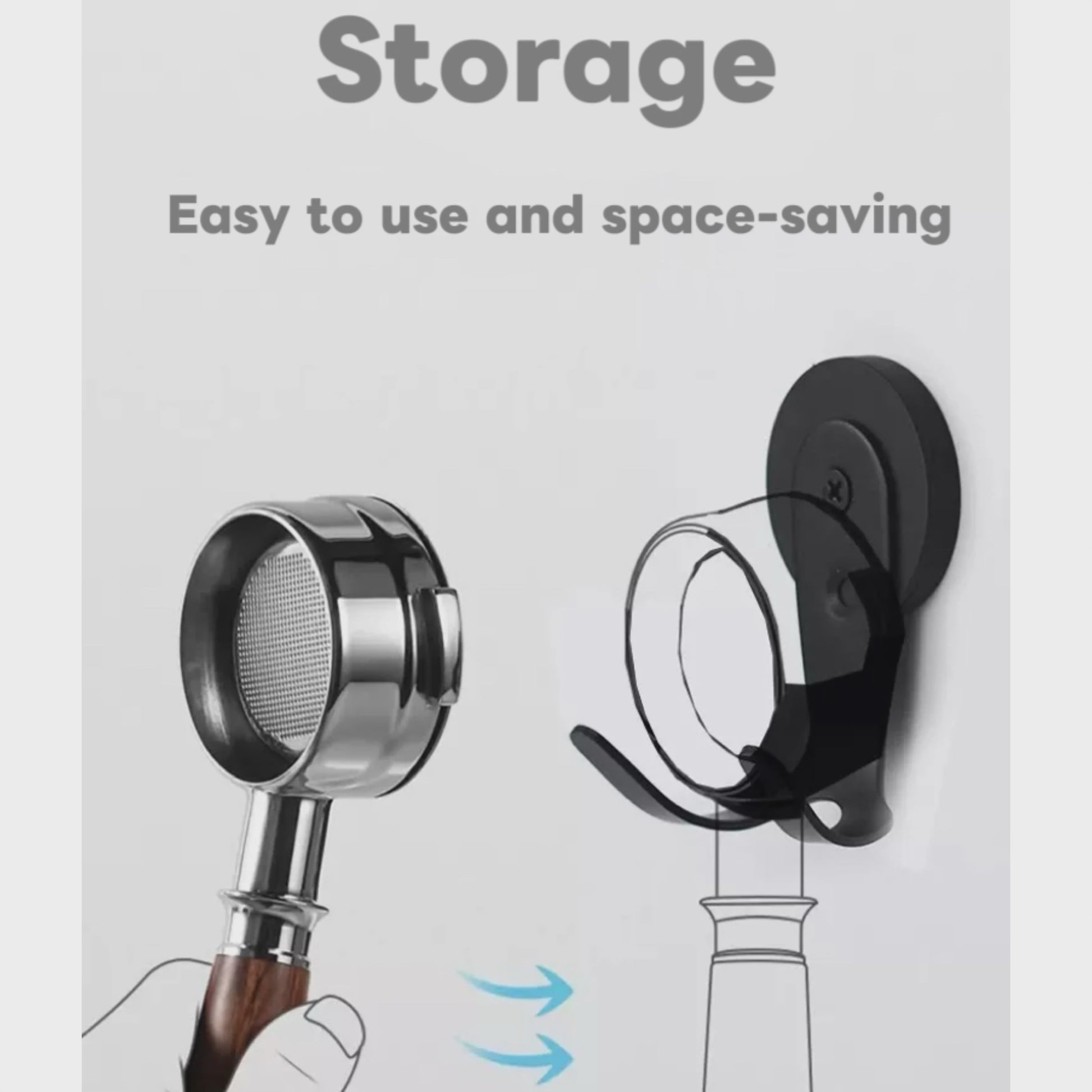 Magnetische Haak voor Koffiemachine - Handvat & Accessoirehouder