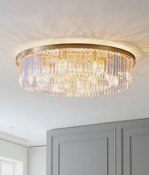 Luxe Kristallen Plafondlamp - Nordic Design LED Kroonluchter voor Woonkamer & Slaapkamer
