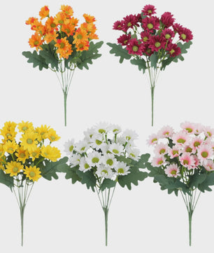 Kunstboeket Margrieten - Zijden Bloemen voor Decoratie (32cm)