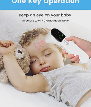 Digitale Infrarood Thermometer - Contactloos Meten voor Baby & Volwassene