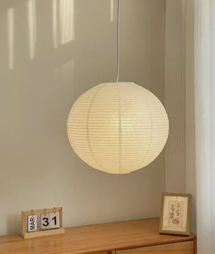 Washi Papier Hanglamp - Sfeervolle Plafondlamp voor Woonkamer & Slaapkamer