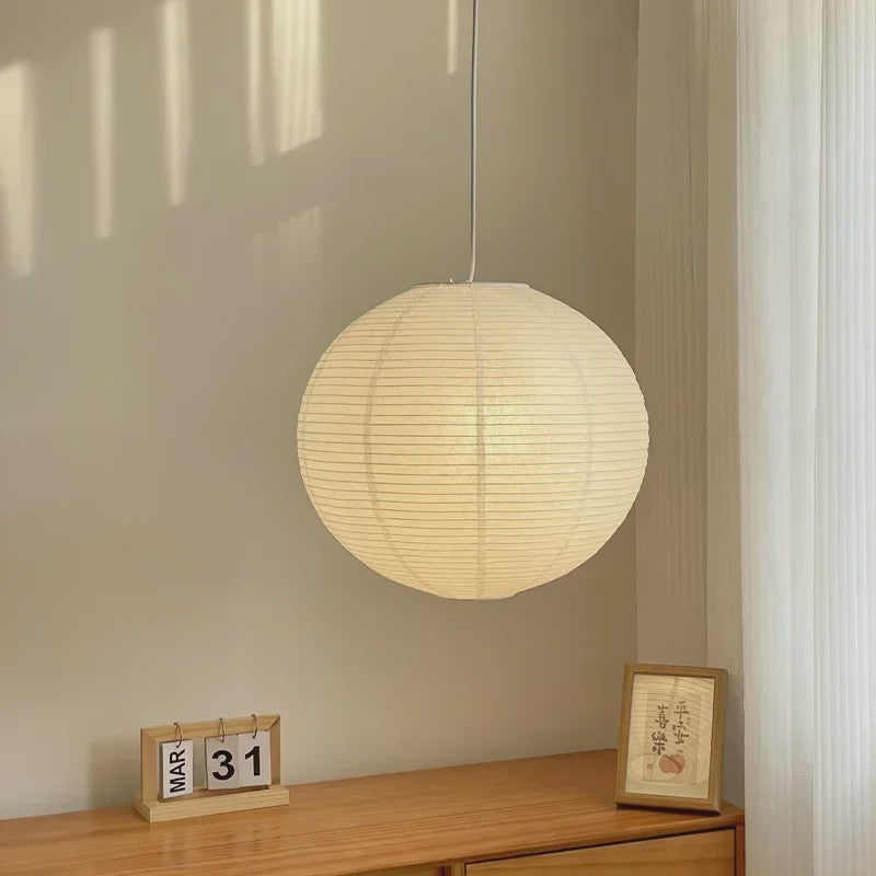 Washi Papier Hanglamp - Sfeervolle Plafondlamp voor Woonkamer & Slaapkamer