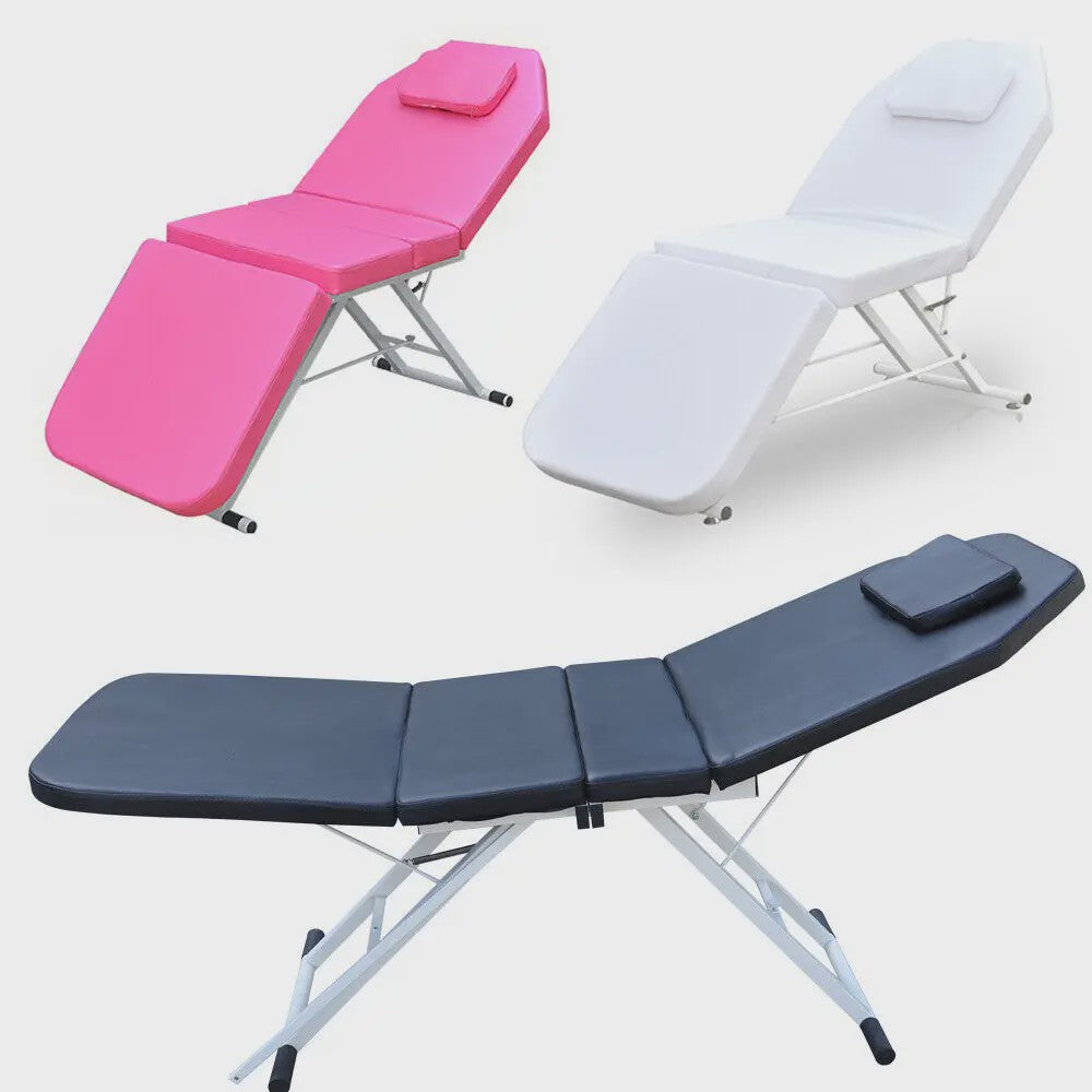 Professionele 3-delige Massagetafel met Aluminium Frame - Salon, Spa & Tattoo
