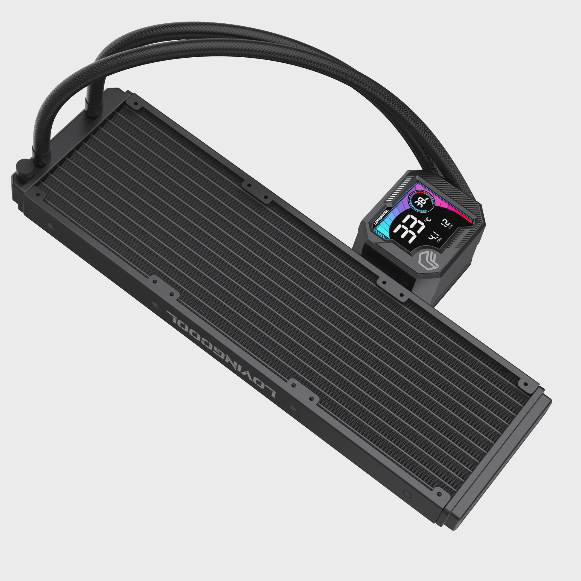 LOVINGCOOL AK 240/360mm ARGB Waterkoeler met Digitaal Display en Abyss Mirror