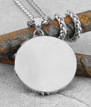 RVS Leeuw Viking Hanger Ketting - Nordic Odin Amulet voor Mannen & Tieners