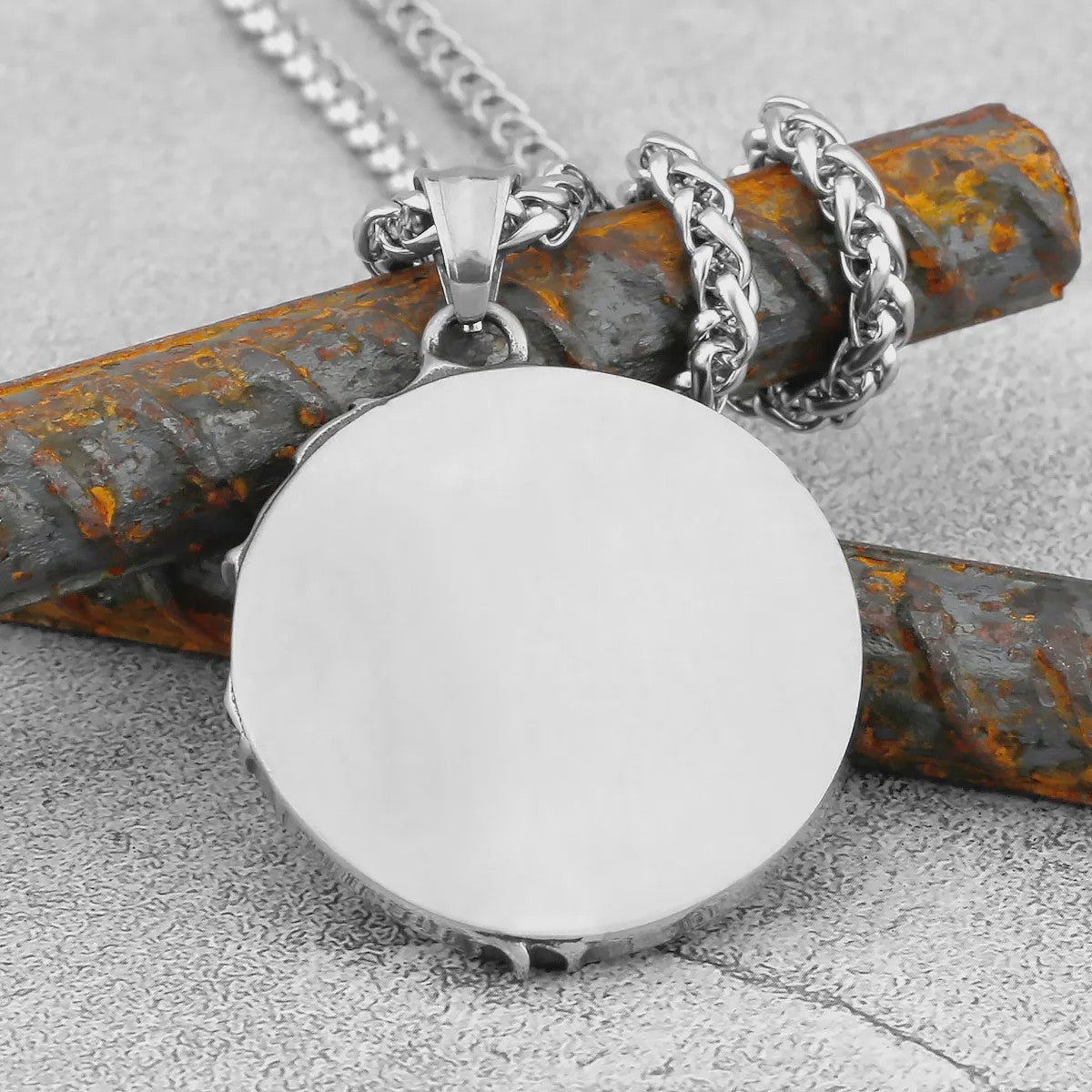 RVS Leeuw Viking Hanger Ketting - Nordic Odin Amulet voor Mannen & Tieners