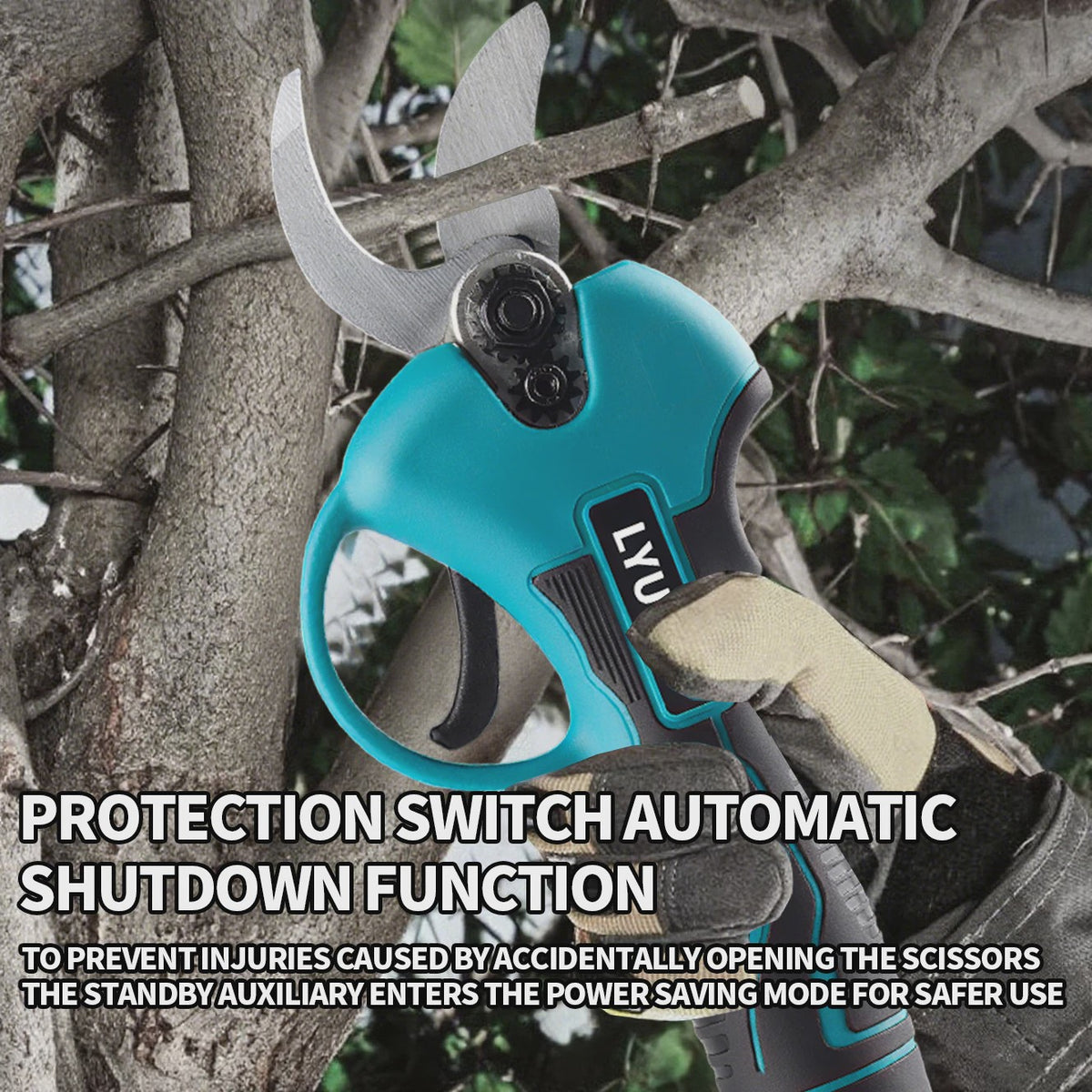 Draadloze Snoeischaar 21V Brushless - Krachtig & Lichtgewicht Tuingereedschap