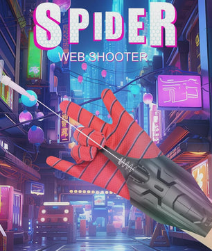 Spider-Man Pols Launcher - Cosplay Web Shooter Speelgoed met Zuignap & Magneet