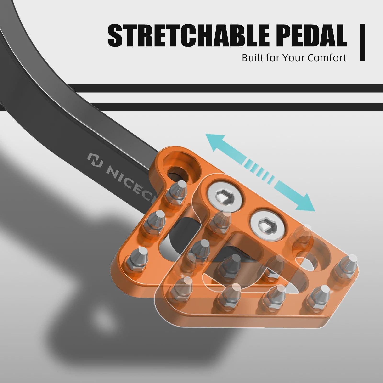 CNC Rempedaal Lever voor KTM 690 Enduro R/SMC R, Husqvarna 701 & GasGas 700