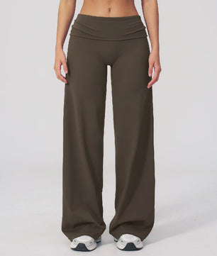 Dames Yoga Bell-Bottoms met Hoge Taille - Flared Sportbroek voor Fitness & Gym