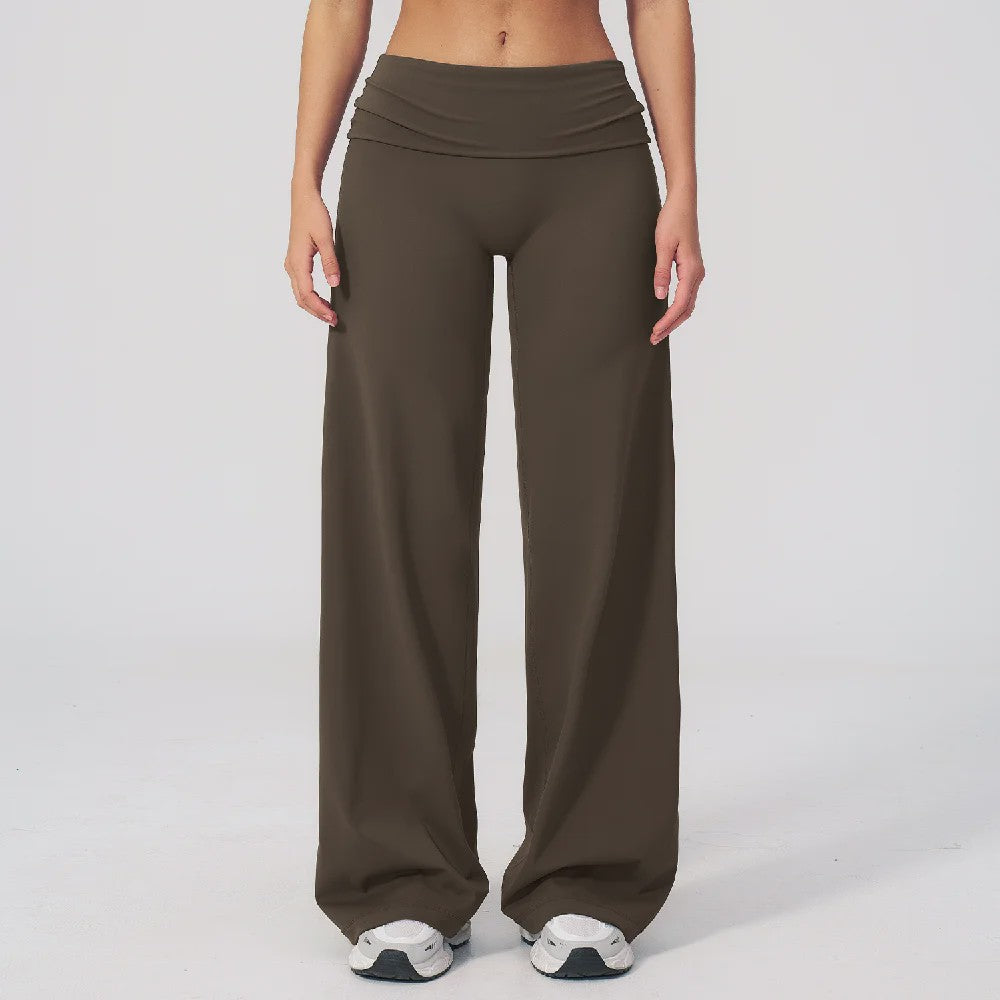 Dames Yoga Bell-Bottoms met Hoge Taille - Flared Sportbroek voor Fitness & Gym