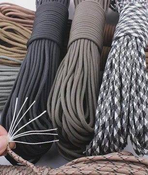 Sterk 550 Paracord Touw (4mm, 7-Strands) - Ideaal voor Outdoor, Survival & DIY Projecten