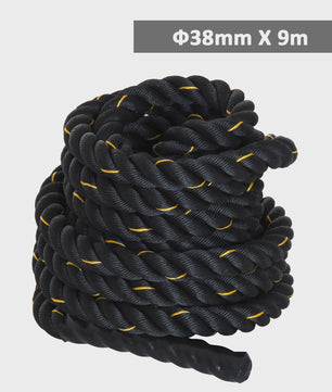 HOMCOM Battle Rope Battle Rope exercise Fitness training Crossfit 38mm length 9m Ultra resistant polyester