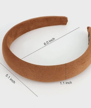 Modieuze Dames Hoofdband - Zachte Sponge Band voor Gezichtswas & Stijl