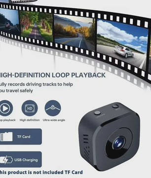 Mini WiFi Camera A9 - 1080P HD Beveiligingscamera met Nachtzicht & Bewegingsdetectie