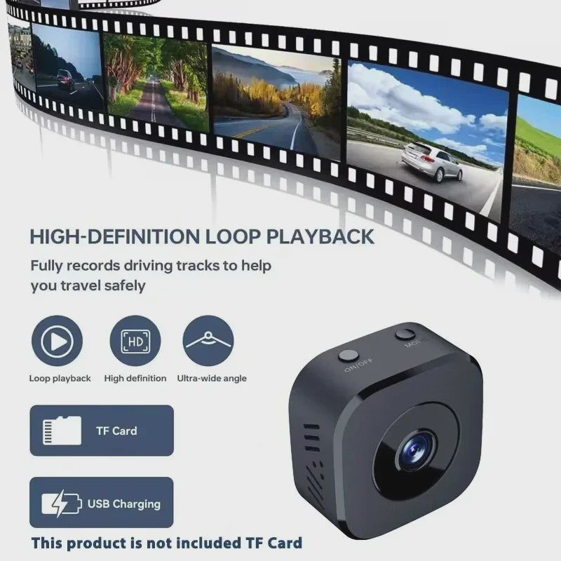 Mini WiFi Camera A9 - 1080P HD Beveiligingscamera met Nachtzicht & Bewegingsdetectie