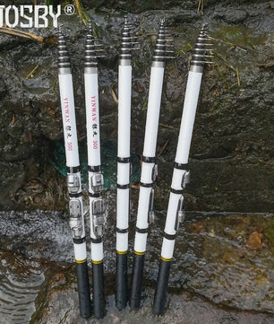 JOSBY Telescopische Vishengel - Carbon Fiber - 1.5M tot 3.0M