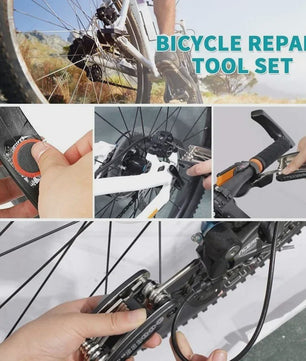 Multifunctionele Fietsreparatieset: Alles-in-één Gereedschap voor Onderweg