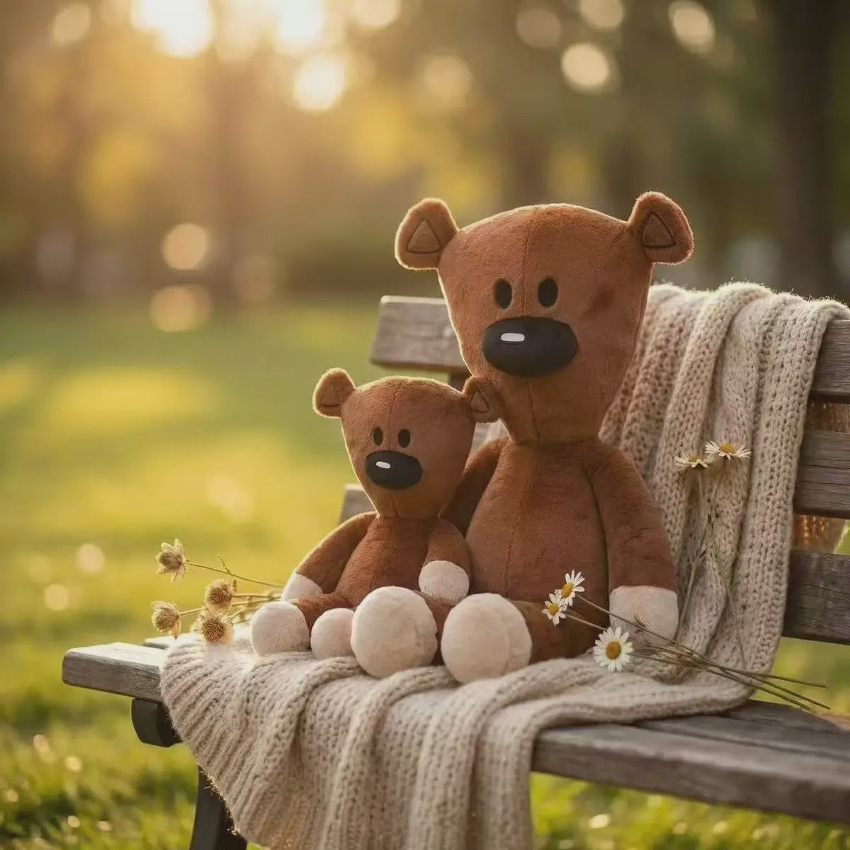 Mr. Bean Knuffelbeer Pluche Speelgoed - Zacht & Decoratief, Cadeau voor Kinderen en Volwassenen