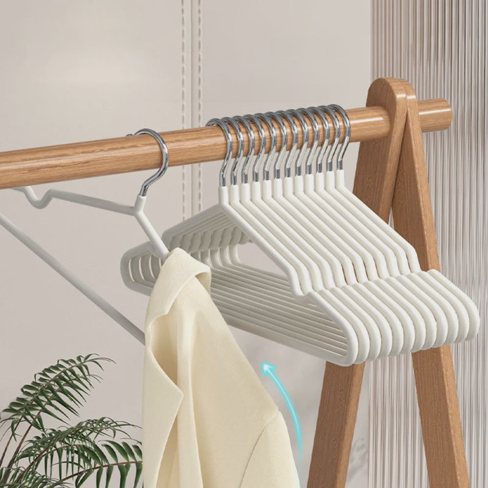 Set van 25 Metalen Kledinghangers - Antislip & Krasvrij voor Garderobe & Slaapkamer