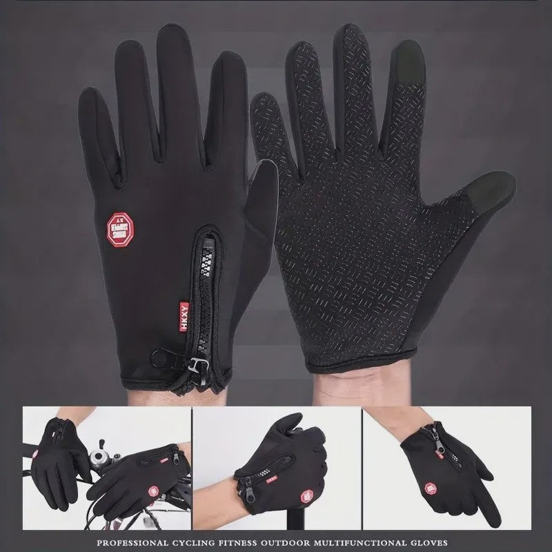 Warme Fiets Handschoenen Herfst/Winter - Anti-slip & Touchscreen Compatibel