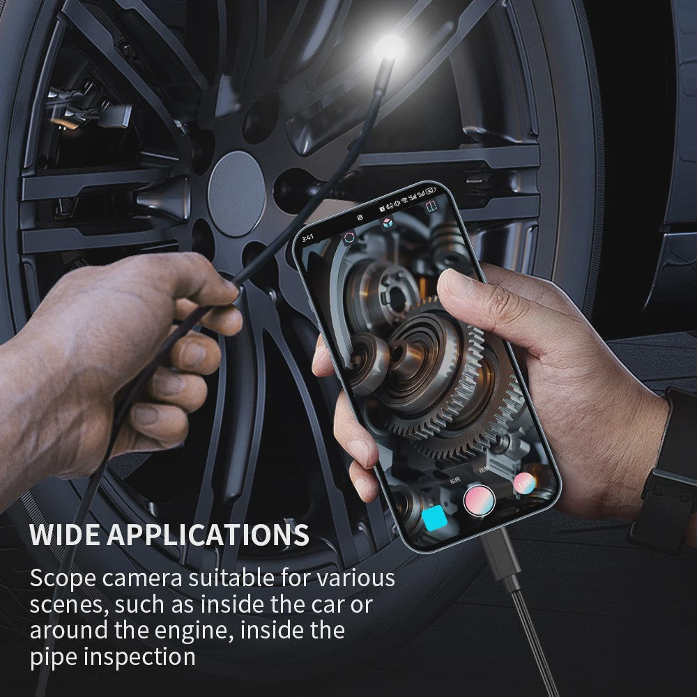 7mm Type-C Android Endoscoop Camera - Waterdicht met 6 LED's