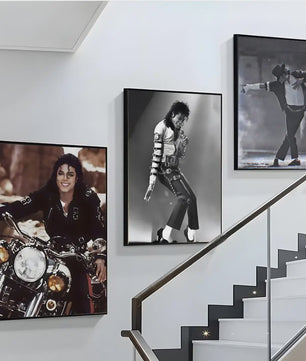 Iconische Michael Jackson Poster - Retro Muziek Kunst Decoratie