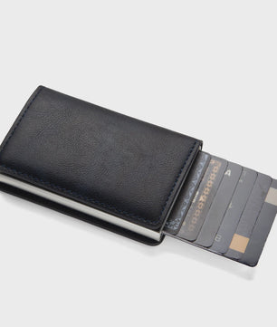 Minimalistische Anti-diefstal RFID Creditcardhouder Portemonnee van PU Leer - Slank & Veilig