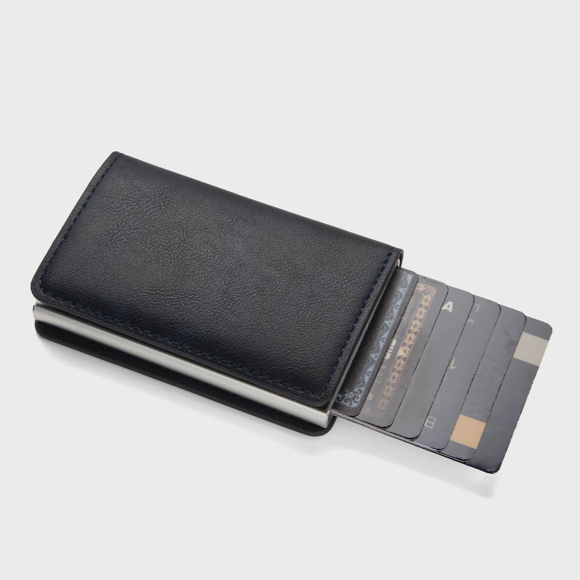 Minimalistische Anti-diefstal RFID Creditcardhouder Portemonnee van PU Leer - Slank & Veilig