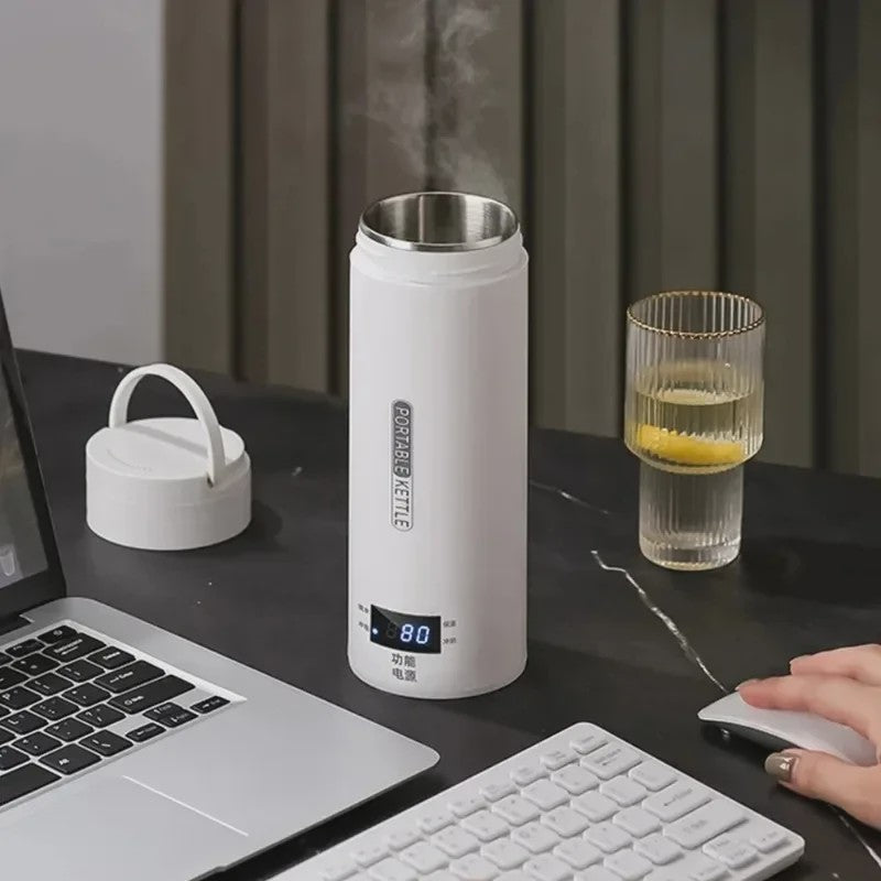 Draagbare Elektrische Waterkoker 450ml - Ideaal voor Thee, Koffie & Reizen