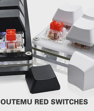 Compact 12-Key Mechanisch Gaming Toetsenbord - Programmeerbaar & Hot-Swappable met USB-C