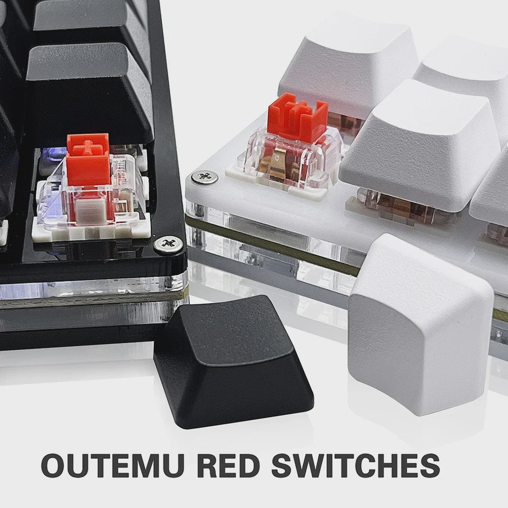 Compact 12-Key Mechanisch Gaming Toetsenbord - Programmeerbaar & Hot-Swappable met USB-C