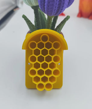 Gele Bijenhotel en Insectenhotel voor Buiten - Duurzaam Ophangbaar Nest