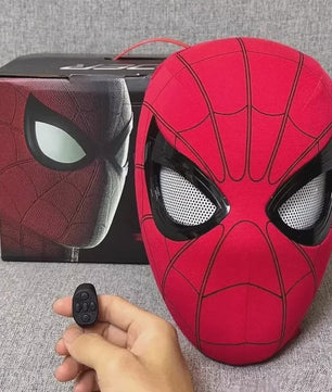 Miles Morales Spider-Man Masker met Bewegende Ogen - 1:1 Schaal Cosplay & Cadeau