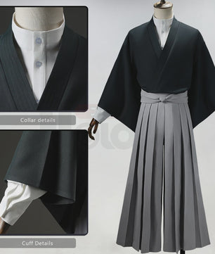 Zenin Naoya Cosplay Kostuum - Anime Kimono Outfit met Hakama Broek voor Halloween & Conventies