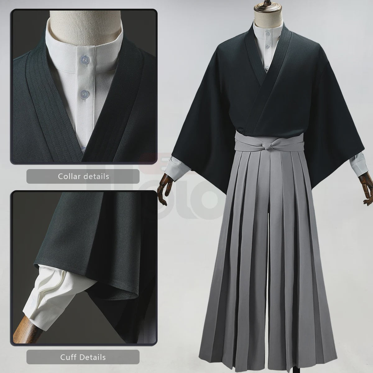 Zenin Naoya Cosplay Kostuum - Anime Kimono Outfit met Hakama Broek voor Halloween & Conventies