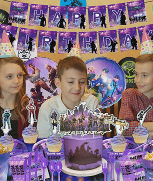 Feestdecoratie Fortnite & Llama Thema - Verjaardag, Babyborrel & Kinderfeest