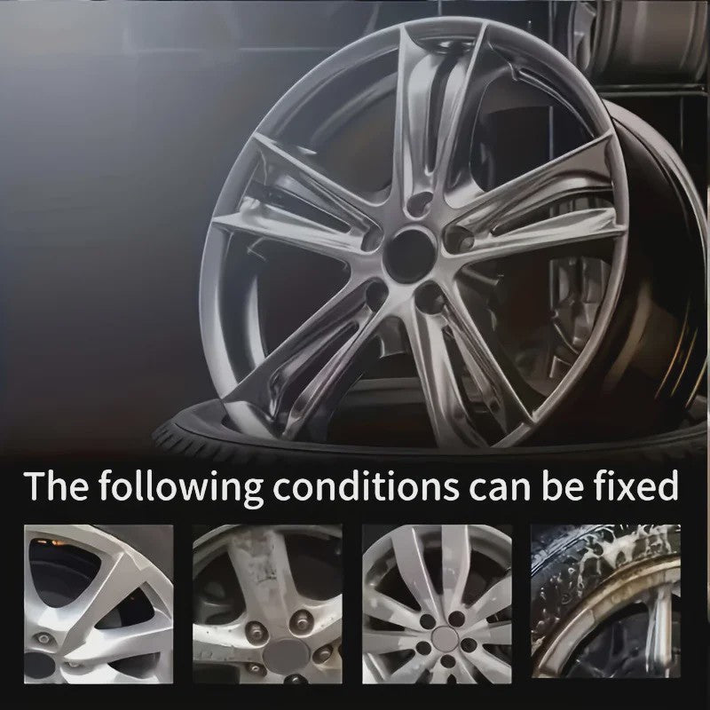 Universele Velg Reparatie Kit - Herstel Krassen, Slijtage & Oxidatie - Originele Glans
