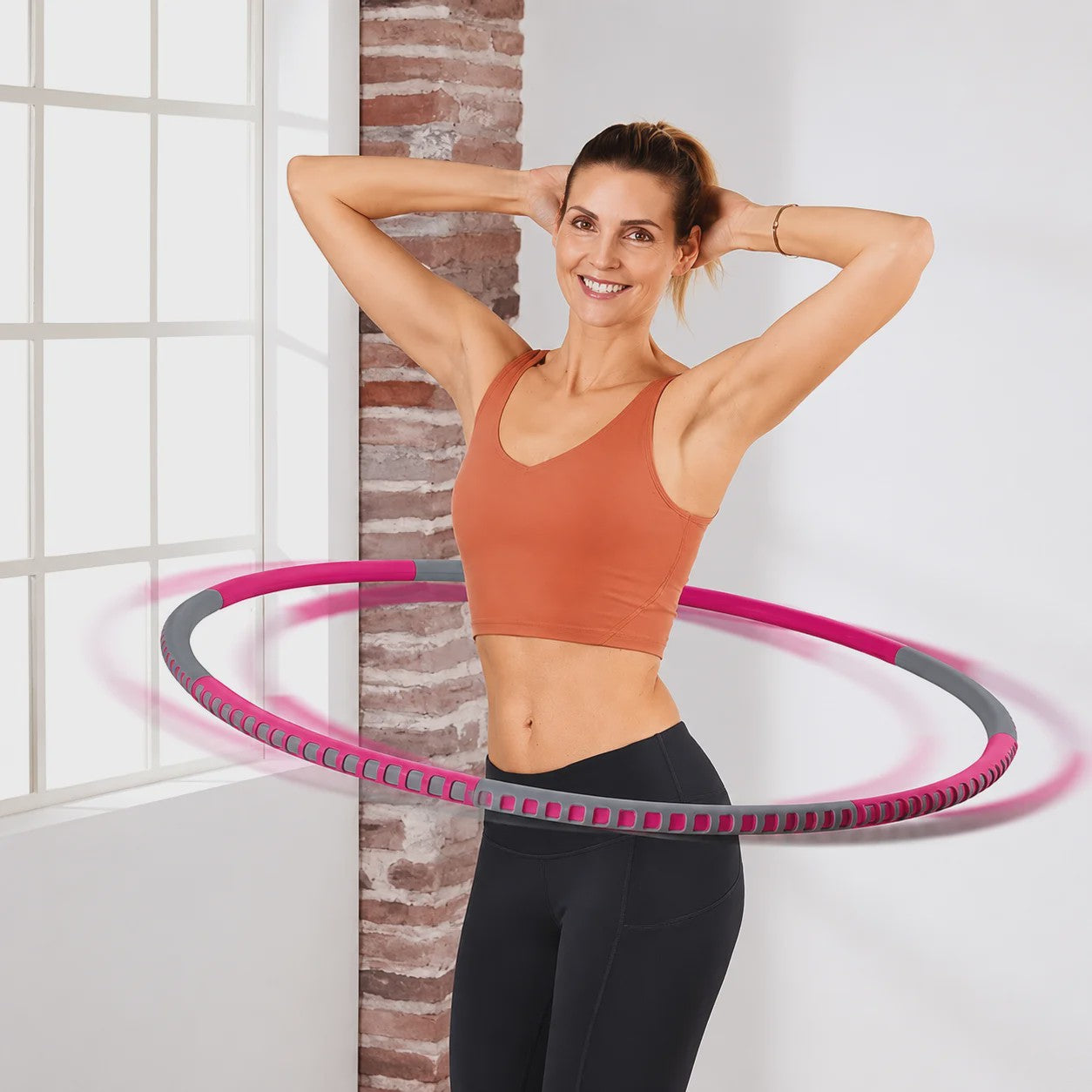 Verstelbare Fitness Ring met Massage Foam - Full Body Workout & Core Training