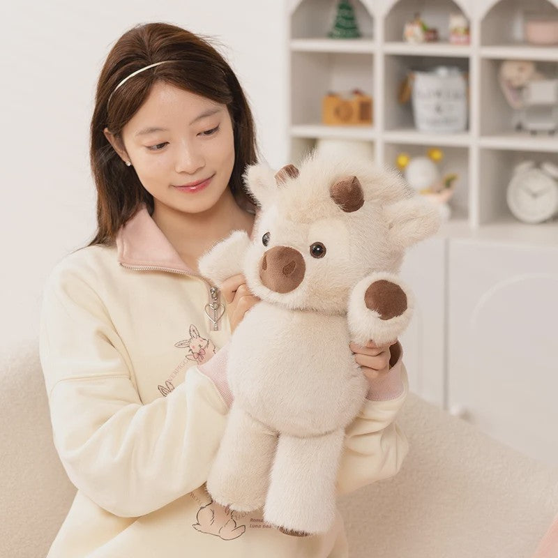 Schattige Schotse Hooglander Pluche Knuffel 45cm - Zacht en Knuffelbaar Koeien Speelgoed