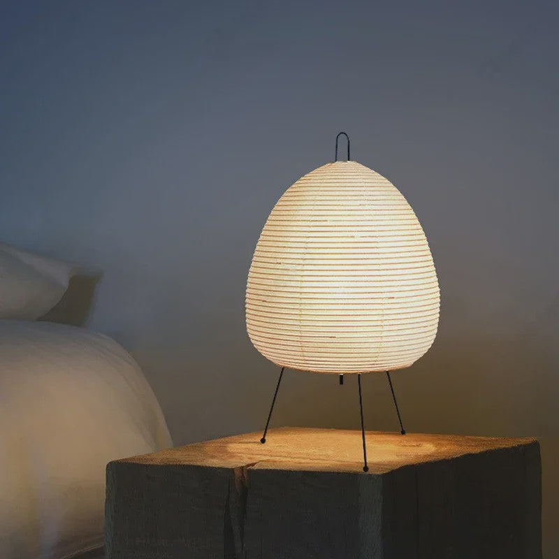 Akari Noguchi Stijl Tafellamp - Japanse Rijstpapier Lamp met Statief