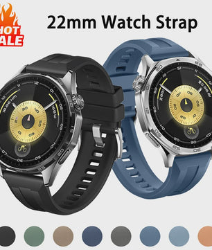 22mm Composiet Siliconen Bandje voor Huawei Watch GT 6/5/4 46mm & Watch 4/5 Pro