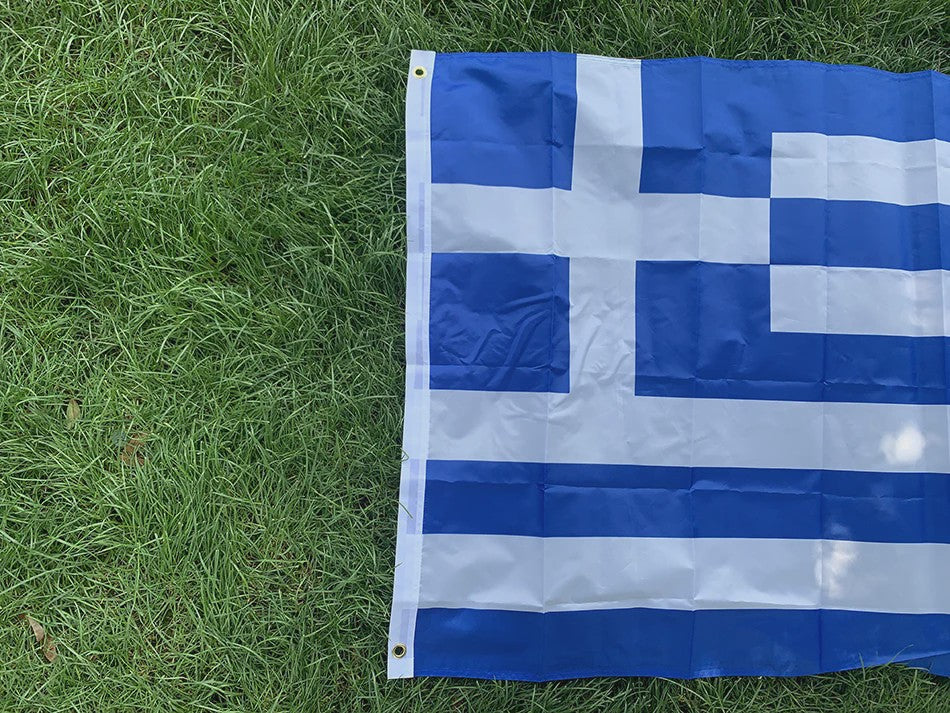 Griekse Vlag 3x5ft - Polyester Nationale Vlag van Griekenland